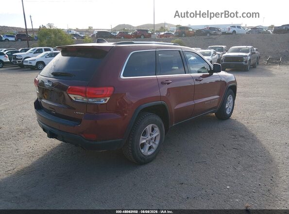 1C4RJFAG8HC859124 2017 JEEP GRAND CHEROKEE Maroon Trasero derecho