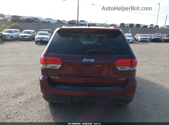 1C4RJFAG8HC859124 2017 JEEP GRAND CHEROKEE Maroon 