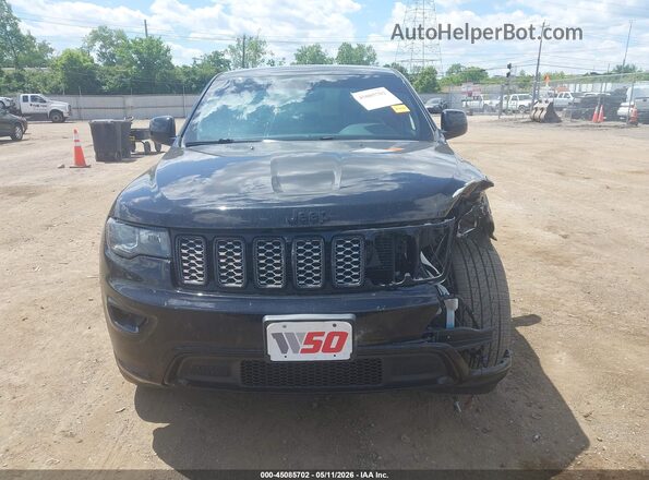 1C4RJFAG8JC180234 2018 JEEP GRAND CHEROKEE Black Вид задньої частини салону