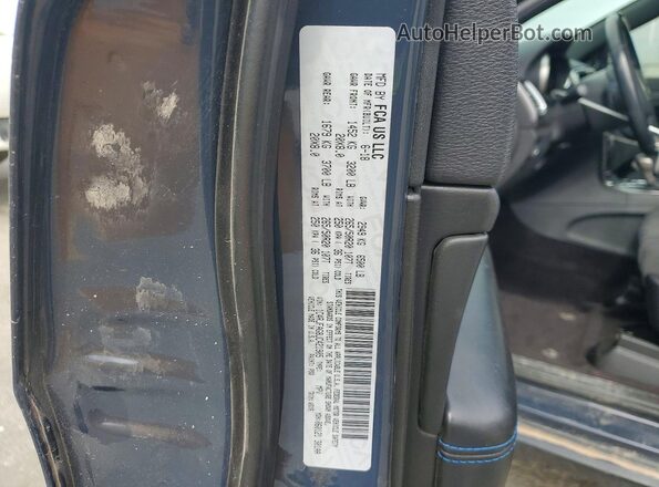 1C4RJFAG8JC421905 2018 JEEP GRAND Синий Вид наклейки с VIN-кодом