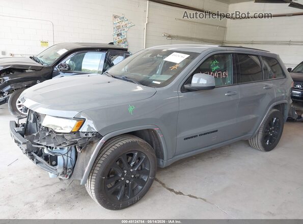 1C4RJFAG8MC692113 2021 JEEP GRAND CHEROKEE Gray წინა მარცხენა ხედი სამი მეოთხედიდან