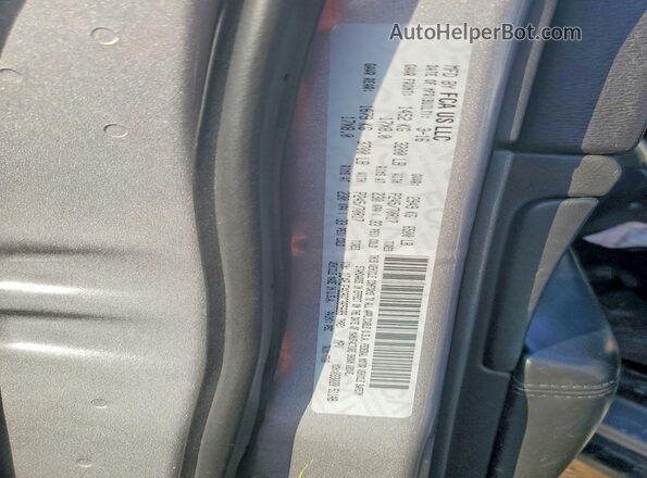 1C4RJFAG9GC365689 2016 JEEP GRAND Gray VIN կոդի պիտակի տեսք