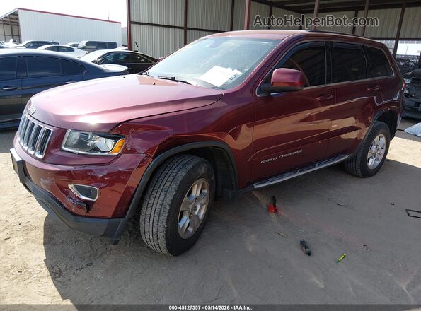 1C4RJFAG9GC427639 2016 JEEP GRAND CHEROKEE Красный Передняя левая четверть