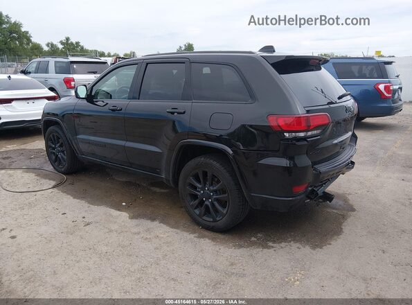 1C4RJFAG9JC203567 2018 JEEP GRAND CHEROKEE Black Հետևի ձախ