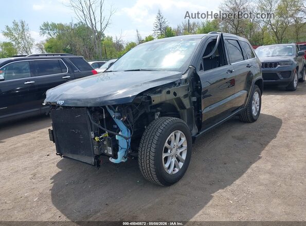 1C4RJFAG9MC731453 2021 JEEP GRAND CHEROKEE Black Przód lewy