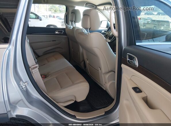 1C4RJFAGXHC857939 2017 JEEP GRAND CHEROKEE Silver Widok naklejki z numerem VIN