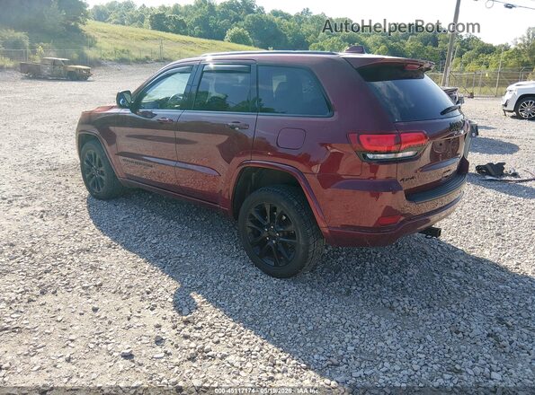 1C4RJFAGXMC858535 2021 JEEP GRAND CHEROKEE Maroon უკანა მარცხენა