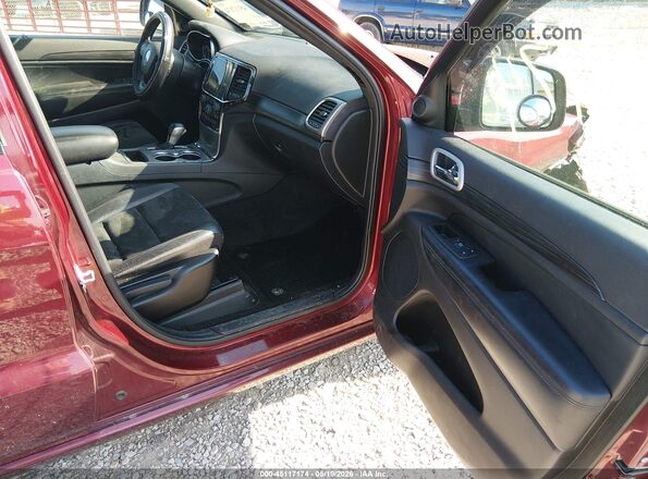 1C4RJFAGXMC858535 2021 JEEP GRAND CHEROKEE Maroon წინა სალონის ხედი
