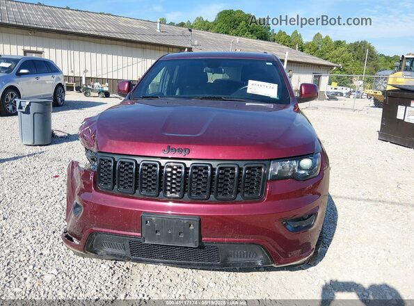 1C4RJFAGXMC858535 2021 JEEP GRAND CHEROKEE Maroon უკანა სალონის ხედი