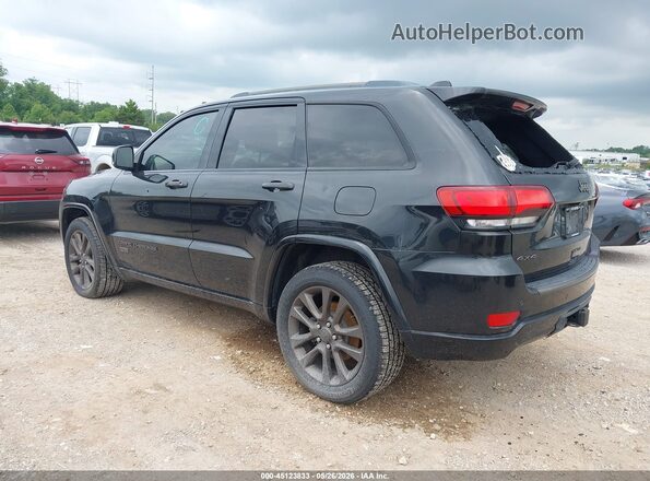 1C4RJFBG0GC355437 2016 JEEP GRAND CHEROKEE Black Trasero izquierdo