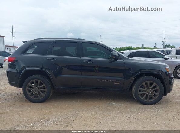 1C4RJFBG0GC355437 2016 JEEP GRAND CHEROKEE Black Vista interior trasera