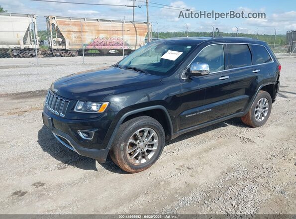 1C4RJFBG0GC410162 2016 JEEP GRAND CHEROKEE Черный Передняя левая четверть