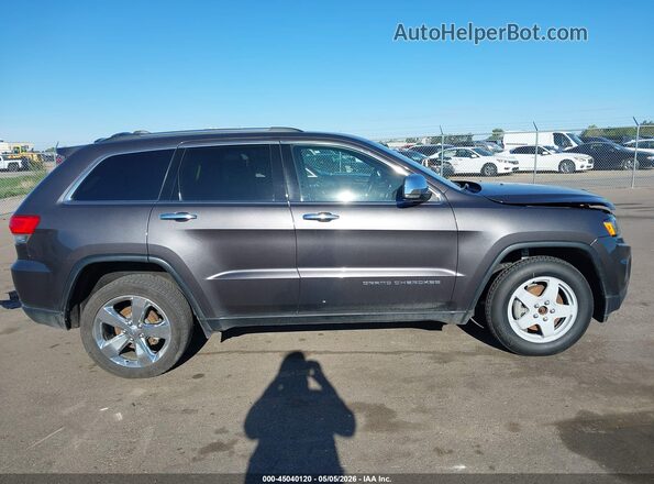 1C4RJFBG0GC481958 2016 JEEP GRAND CHEROKEE Серый Панорамный вид салона 360°