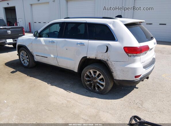 1C4RJFBG0HC607494 2017 JEEP GRAND CHEROKEE Белый Задняя левая четверть
