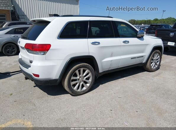 1C4RJFBG0HC607494 2017 JEEP GRAND CHEROKEE Белый Задняя правая четверть