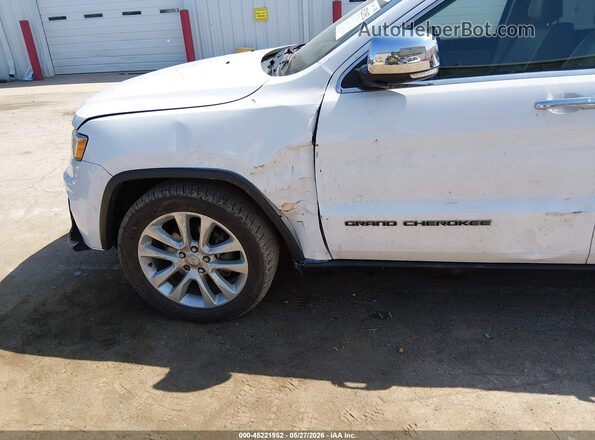1C4RJFBG0HC607494 2017 JEEP GRAND CHEROKEE Белый Вид спереди