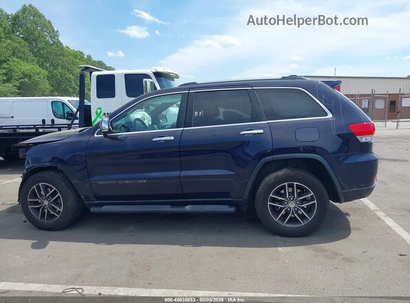 1C4RJFBG0HC821966 2017 JEEP GRAND CHEROKEE Blue Vista interior trasera