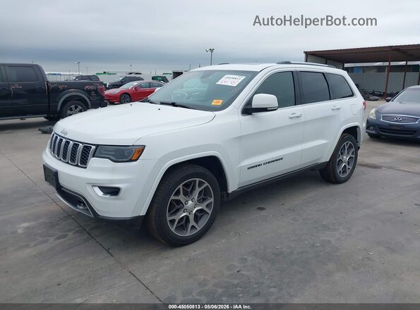 1C4RJFBG0JC203469 2018 JEEP GRAND CHEROKEE Белый Передняя левая четверть