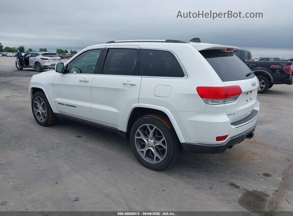1C4RJFBG0JC203469 2018 JEEP GRAND CHEROKEE Белый Задняя левая четверть
