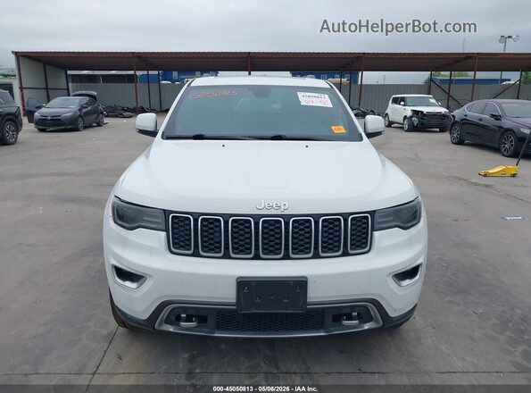 1C4RJFBG0JC203469 2018 JEEP GRAND CHEROKEE Белый Вид спереди
