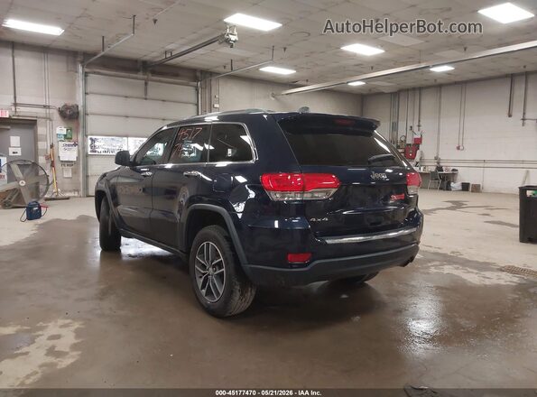 1C4RJFBG0JC215864 2018 JEEP GRAND CHEROKEE Синий Задняя левая четверть