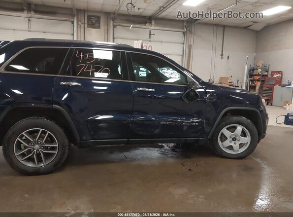 1C4RJFBG0JC215864 2018 JEEP GRAND CHEROKEE Синий Вид спереди