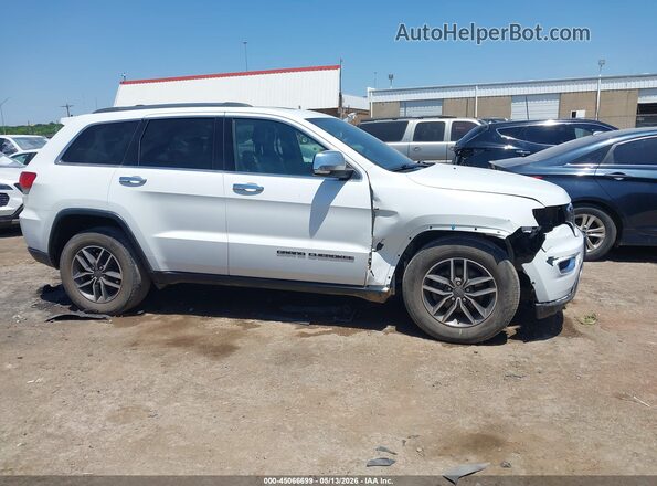 1C4RJFBG0KC697463 2019 JEEP GRAND CHEROKEE White Widok wnętrza z tyłu