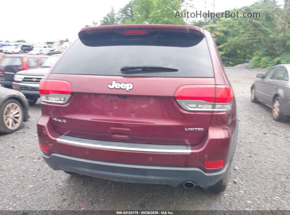 1C4RJFBG1HC872375 2017 JEEP GRAND CHEROKEE Maroon 