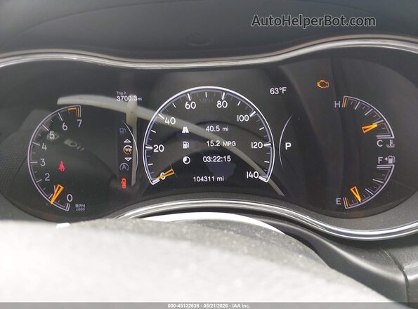 1C4RJFBG1JC159109 2018 JEEP GRAND CHEROKEE Gray Rear seats view