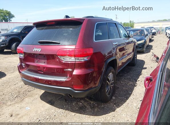1C4RJFBG1KC538340 2019 JEEP GRAND CHEROKEE Maroon 