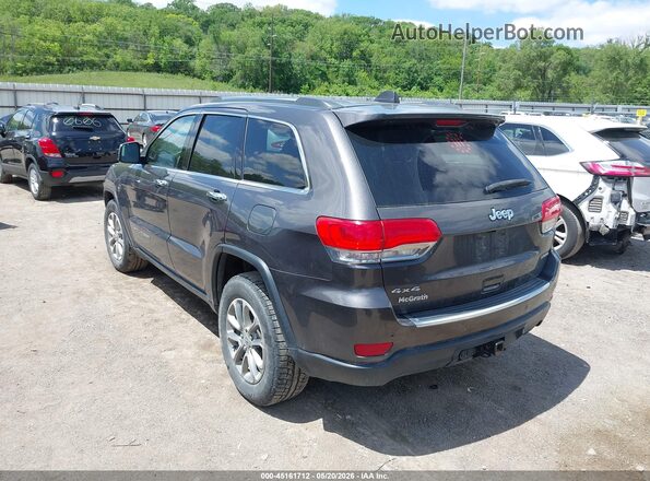 1C4RJFBG2GC386091 2016 JEEP GRAND CHEROKEE Black Задня ліва чверть