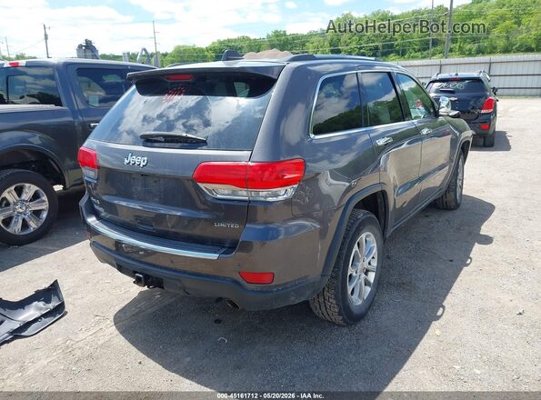 1C4RJFBG2GC386091 2016 JEEP GRAND CHEROKEE Black Задня права чверть