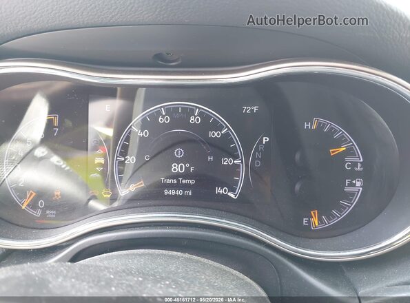 1C4RJFBG2GC386091 2016 JEEP GRAND CHEROKEE Black Вид задніх сидінь