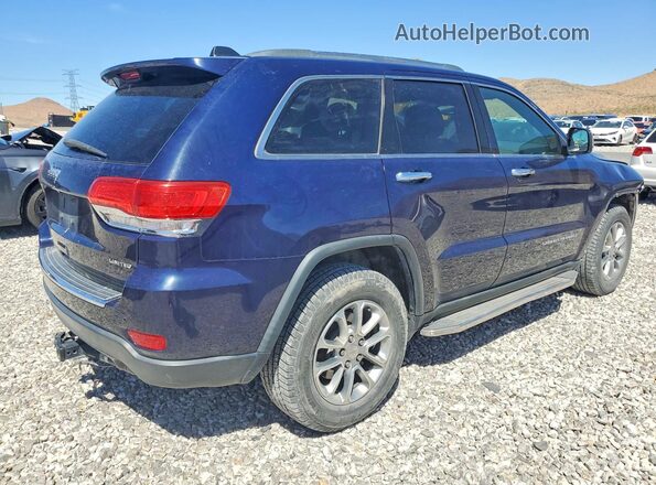 1C4RJFBG2GC493738 2016 JEEP GRAND Blue Задня права чверть