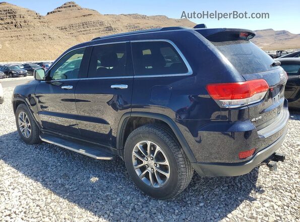 1C4RJFBG2GC493738 2016 JEEP GRAND Blue Задня ліва чверть