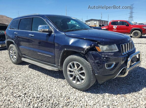 1C4RJFBG2GC493738 2016 JEEP GRAND Blue Передня права чверть