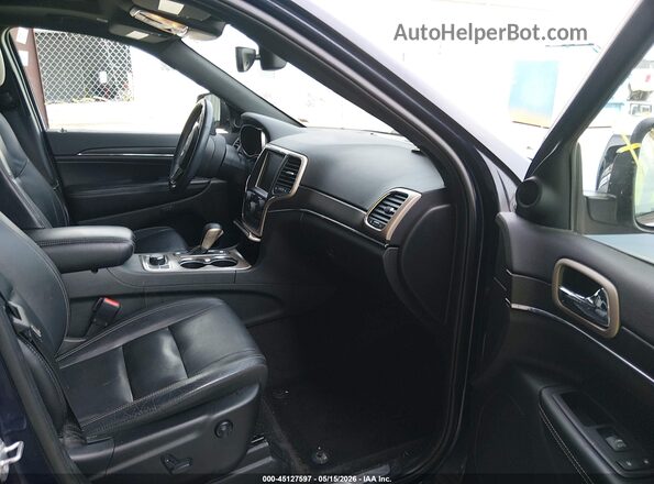 1C4RJFBG2HC809611 2017 JEEP GRAND CHEROKEE Blue წინა სალონის ხედი