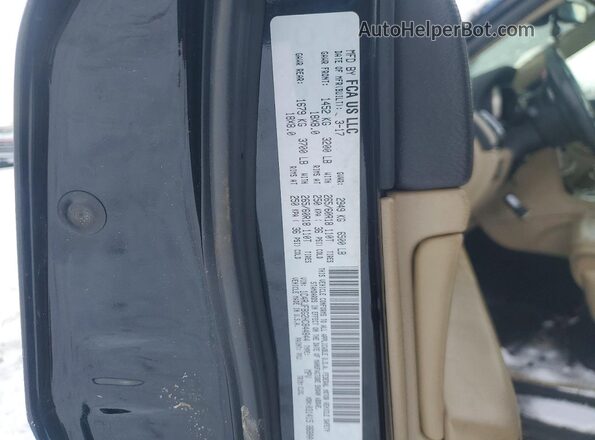1C4RJFBG2HC844844 2017 JEEP GRAND Black Vista de la etiqueta del VIN