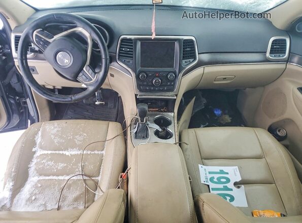 1C4RJFBG2HC844844 2017 JEEP GRAND Black Vista del salpicadero