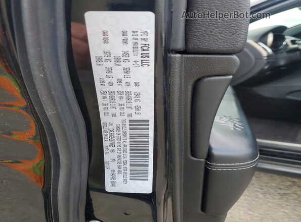 1C4RJFBG2HC873065 2017 JEEP GRAND Black Вид наклейки з VIN-кодом