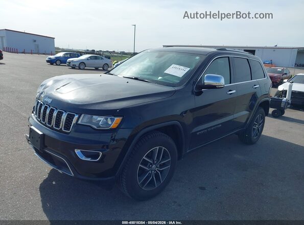 1C4RJFBG2JC379391 2018 JEEP GRAND CHEROKEE Black წინა მარცხენა ხედი სამი მეოთხედიდან