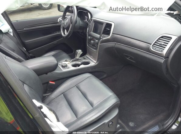 1C4RJFBG2JC411711 2018 JEEP GRAND CHEROKEE Black წინა სალონის ხედი