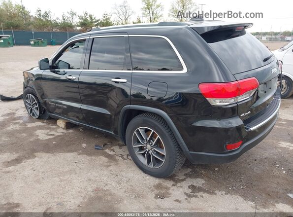 1C4RJFBG2JC411711 2018 JEEP GRAND CHEROKEE Black უკანა მარცხენა