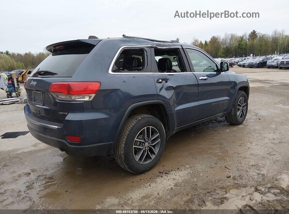 1C4RJFBG2KC777878 2019 JEEP GRAND CHEROKEE Blue უკანა მარჯვენა