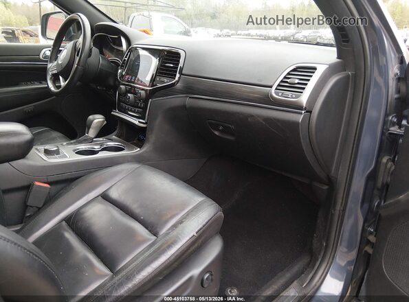 1C4RJFBG2KC777878 2019 JEEP GRAND CHEROKEE Blue წინა სალონის ხედი