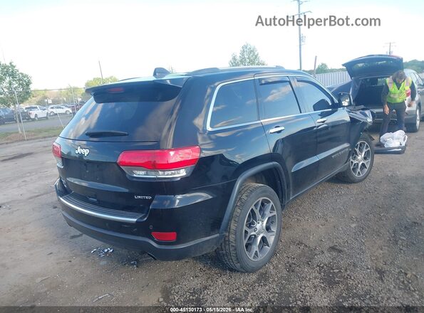 1C4RJFBG2KC798827 2019 JEEP GRAND CHEROKEE Черный Задняя правая четверть