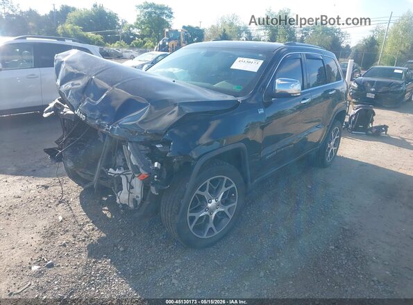 1C4RJFBG2KC798827 2019 JEEP GRAND CHEROKEE Черный Передняя левая четверть
