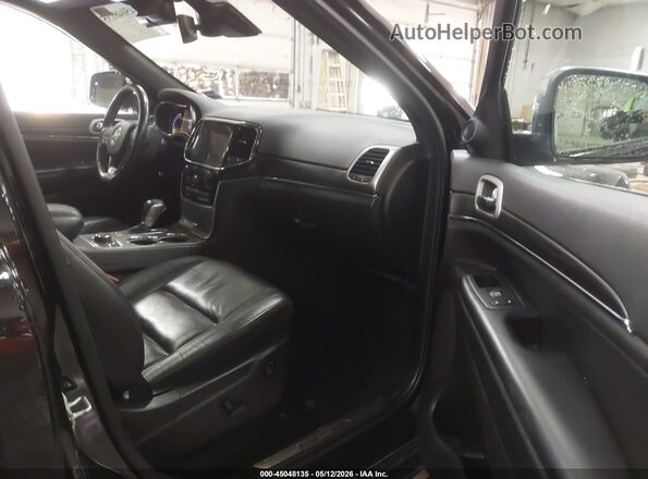 1C4RJFBG2MC744625 2021 JEEP GRAND CHEROKEE Black Front interior view