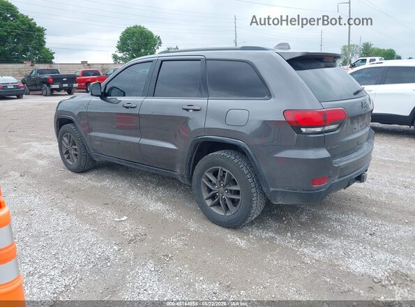 1C4RJFBG3GC356467 2016 JEEP GRAND CHEROKEE Gray Trasero izquierdo