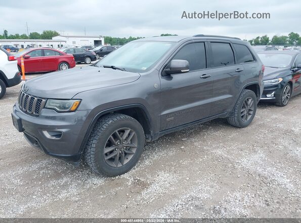 1C4RJFBG3GC356467 2016 JEEP GRAND CHEROKEE Gray Vista tres cuartos delantera izquierda